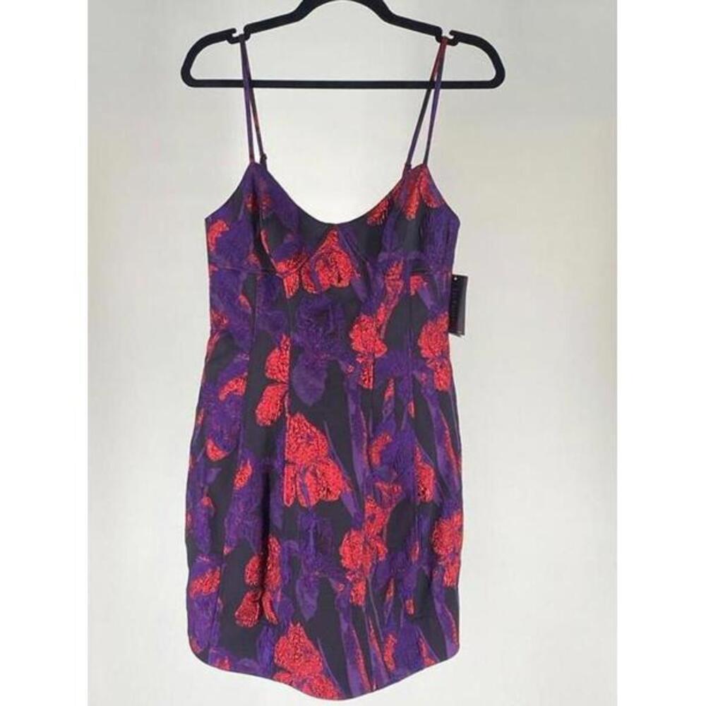 Liv Foster Floral Print Spaghetti Strap Dress